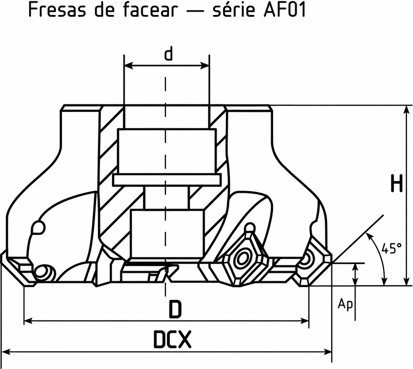 Desenho ou imagem técnica do produto
