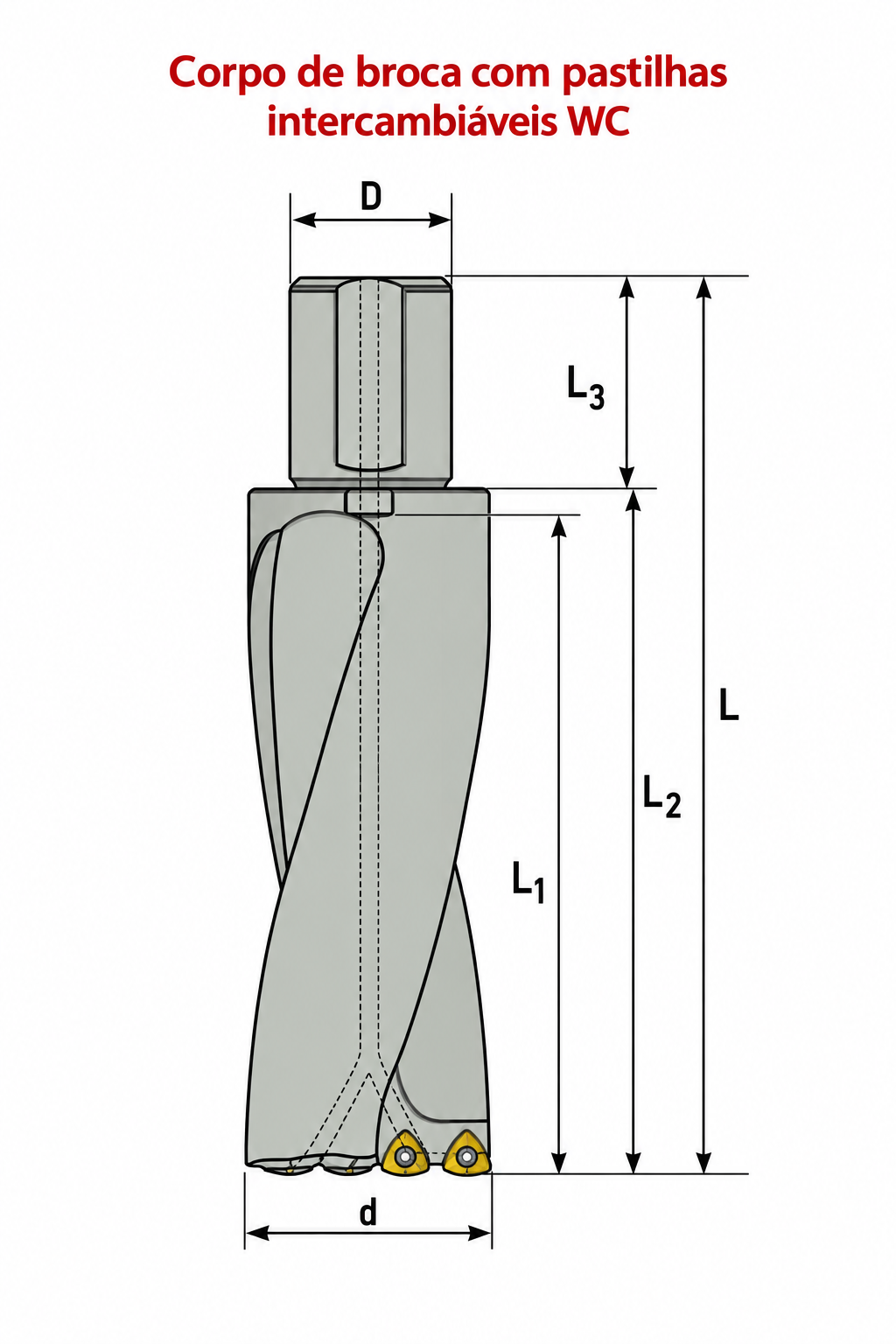 Desenho ou imagem técnica do produto