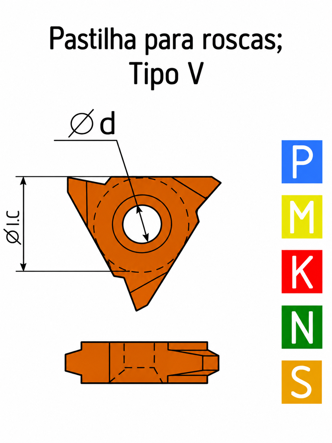 Desenho ou imagem técnica do produto