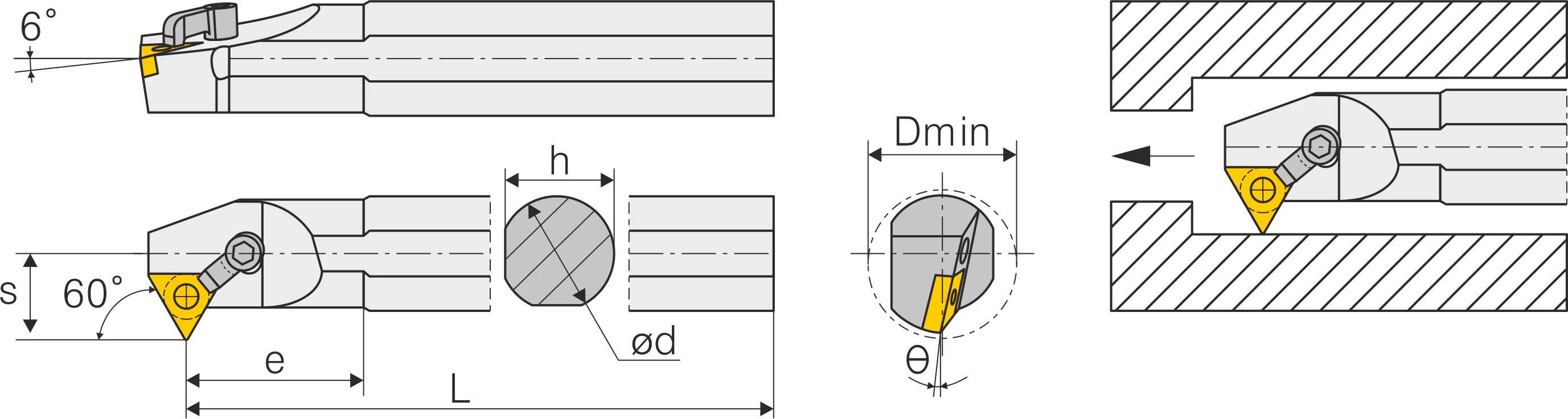 Desenho ou imagem técnica do produto
